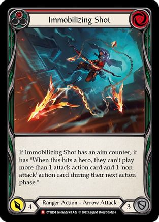 Immobilizing Shot (DYN154) - Dynasty Rainbow Foil