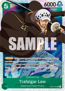 Trafalgar Law (047) / Super Rare / OP01