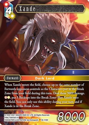 Xande (18-110H) - Resurgence of Power Foil
