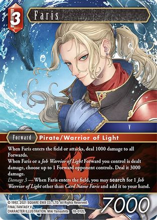Faris (18-012L) - Resurgence of Power Foil
