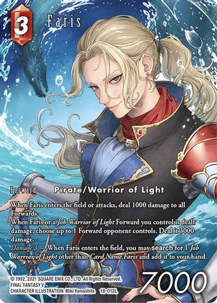 Faris (Full Art) (18-012L) - Resurgence of Power Foil
