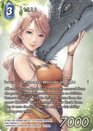 Lenna (Full Art) (18-100L) - Resurgence of Power Foil