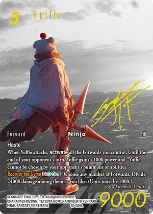 Yuffie (Full Art) (18-050L) - Resurgence of Power Foil