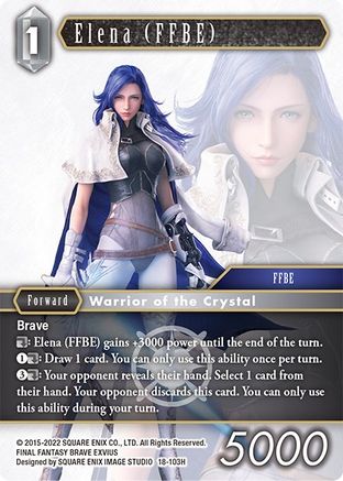Elena (FFBE) (18-103H) - Resurgence of Power Foil