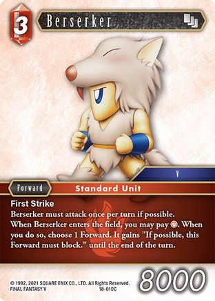Berserker (18-010C) - Resurgence of Power Foil