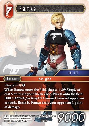 Ramza (18-015R) - Resurgence of Power Foil