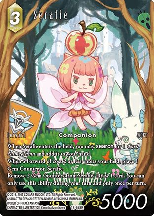 Serafie (Full Art) (18-058R) - Resurgence of Power Foil