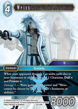 Weiss (18-019R) - Resurgence of Power Foil