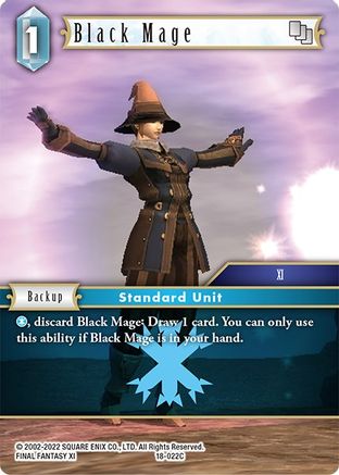 Black Mage (18-022C) - Resurgence of Power Foil