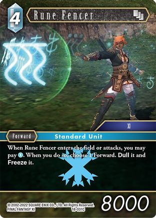 Rune Fencer - 18-031C (18-031C) - Resurgence of Power