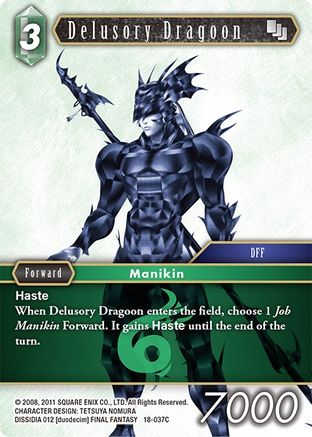 Delusory Dragoon (18-037C) - Resurgence of Power Foil