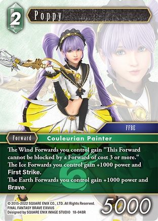 Poppy (18-048R) - Resurgence of Power