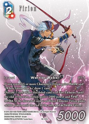 Firion (Full Art) (18-130L) - Resurgence of Power Foil