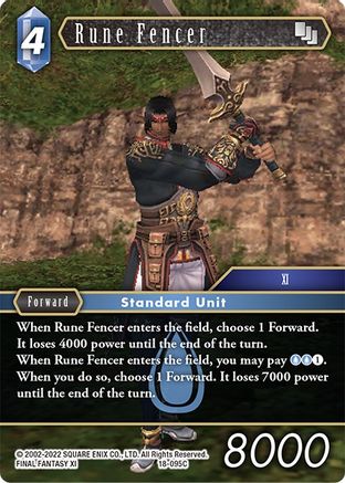 Rune Fencer - 18-095C (18-095C) - Resurgence of Power Foil