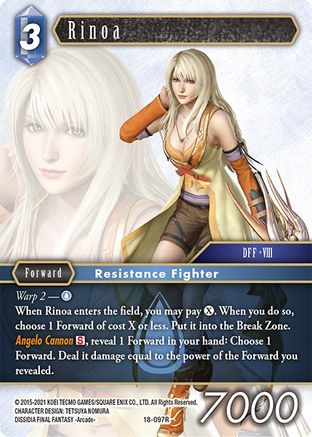 Rinoa (18-097R) - Resurgence of Power