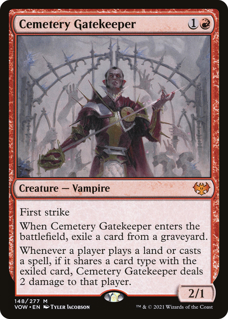 Cemetery Gatekeeper (VOW-148) - Innistrad: Crimson Vow