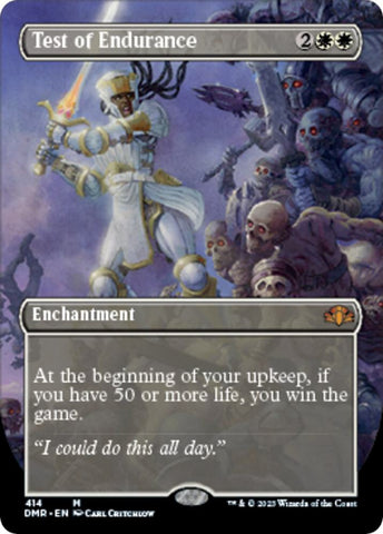 Test of Endurance (Borderless) / M / DTK