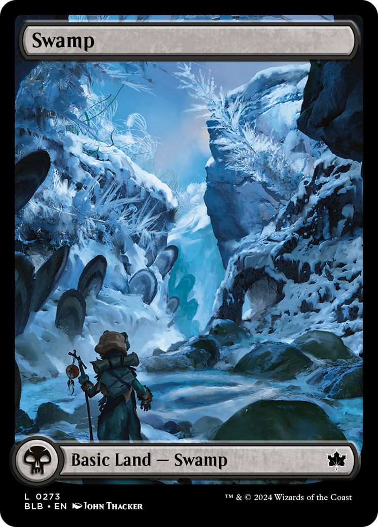 Swamp (BLB-273) - Bloomburrow Foil