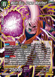 Majin Buu, Power Manifest / Super Rare / BT20