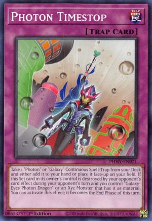 Photon Timestop (PHHY-EN071) - Photon Hypernova 1st Edition