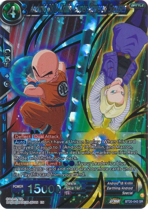 Android 18 & Krillin, Super-Powered Spouses / Super Rare / BT20