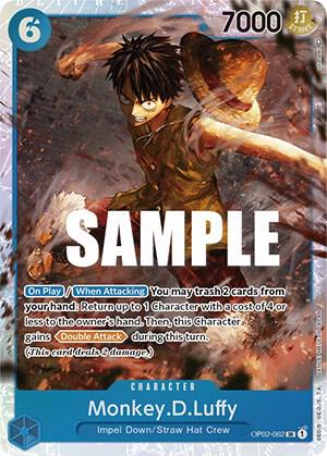 Monkey.D.Luffy (062) / Super Rare / OP02