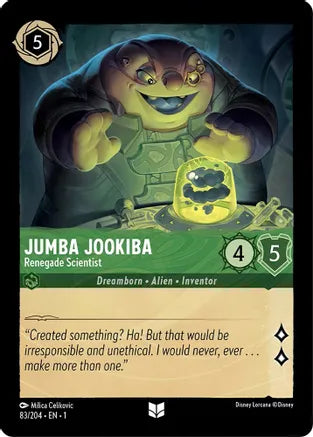 Jumba Jookiba - Renegade Scientist / Uncommon / LOR1