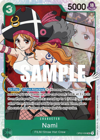 Nami / Super Rare / OP02