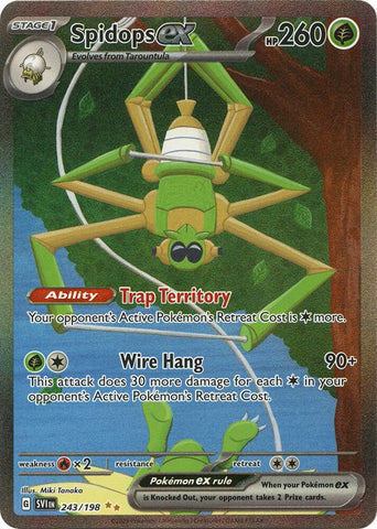 Spidops ex - 243/198 / Special Illustration Rare / SV1