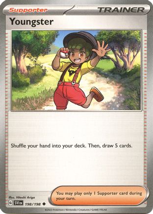 Youngster 198/198  SV01 Scarlet & Violet Base Set - Uncommon