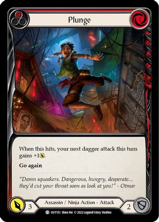 Plunge (Red) (OUT151) - Outsiders