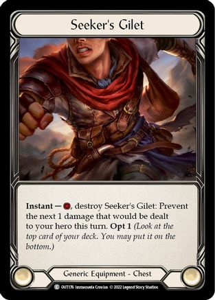 Seeker's Gilet (OUT176) - Outsiders Cold Foil