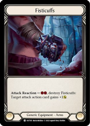 Fisticuffs (OUT181) - Outsiders Rainbow Foil