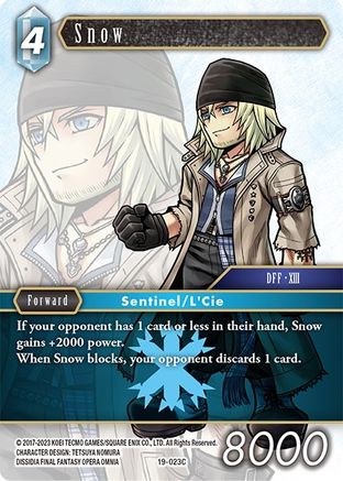 Snow (19-023C) (19-023C) - From Nightmares Foil