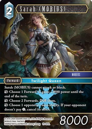 Sarah (MOBIUS) (19-024L) (19-024L) - From Nightmares Foil