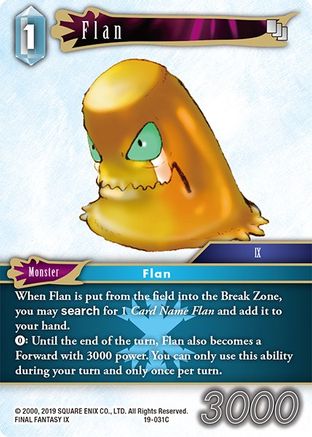 Flan (19-031C) - From Nightmares Foil