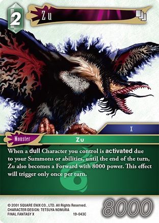 Zu (19-043C) - From Nightmares