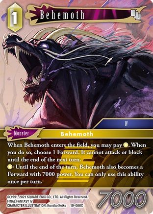 Behemoth (19-066C) (19-066C) - From Nightmares