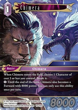 Chimera (19-075C) - From Nightmares