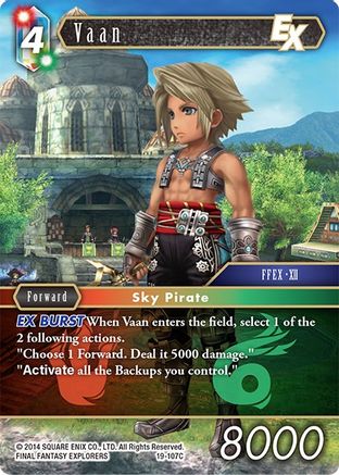 Vaan EX (19-107C) - From Nightmares