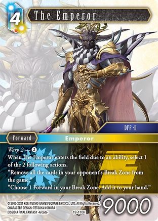 The Emperor (19-110H) - From Nightmares