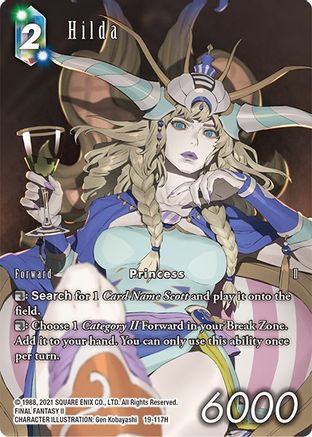 Hilda (Full Art) (19-117H) - From Nightmares Foil