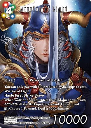 Warrior of Light (Full Art) (19-128L) - From Nightmares Foil