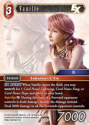 Vanille EX (19-129S) - From Nightmares