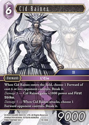 Cid Raines (19-135S) - From Nightmares