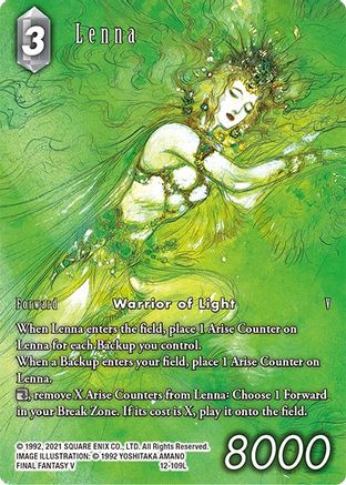 Lenna (Full Art Reprint) (12-109L) - From Nightmares Foil