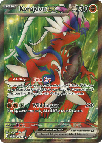 Koraidon ex - 231/198 / Ultra Rare / SV1