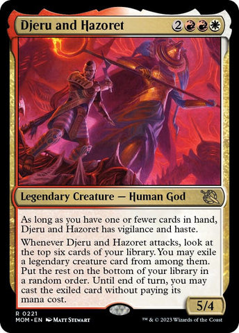 Djeru and Hazoret / MOM