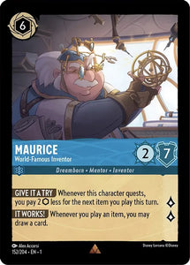 Maurice - World-Famous Inventor / Rare / LOR1