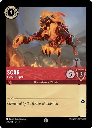 Scar - Fiery Usurper / Common / LOR1